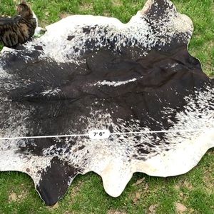 Cow skin rug. Slightly used.